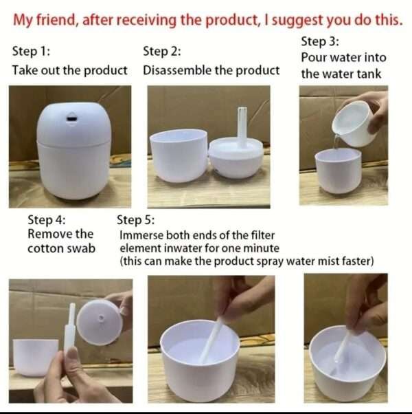 Mini Diffuser Humidifier - Image 3