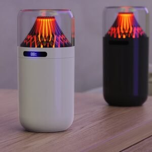 Portable USB Ultrasonic Air Humidifier White And Black Colour