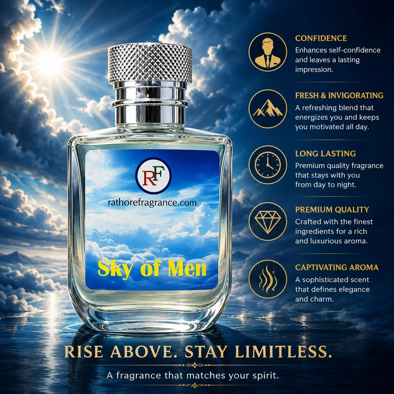 Sky Of Men – Our Impression of : Bleu de Chanel (50 ML)