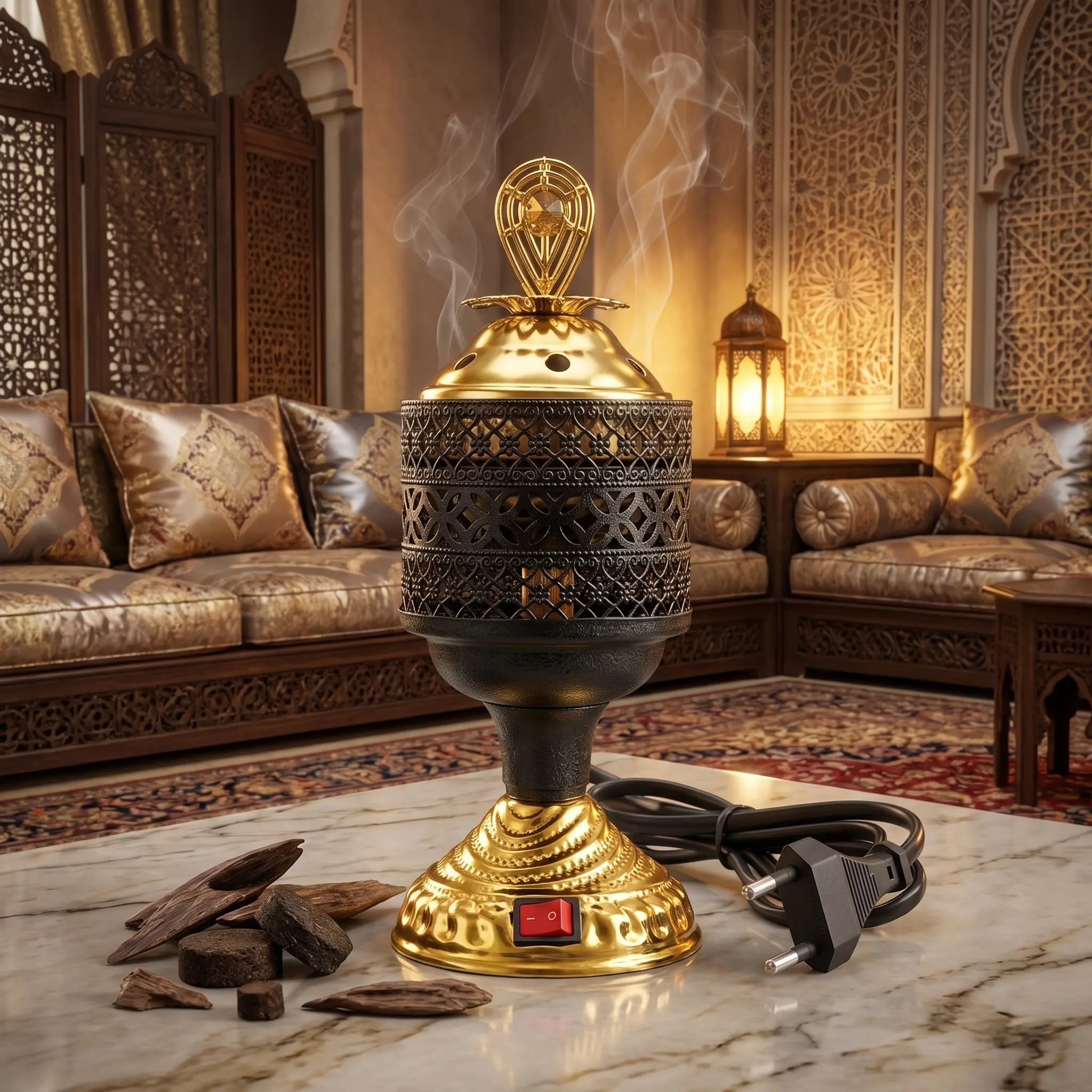 Black & Gold Burner