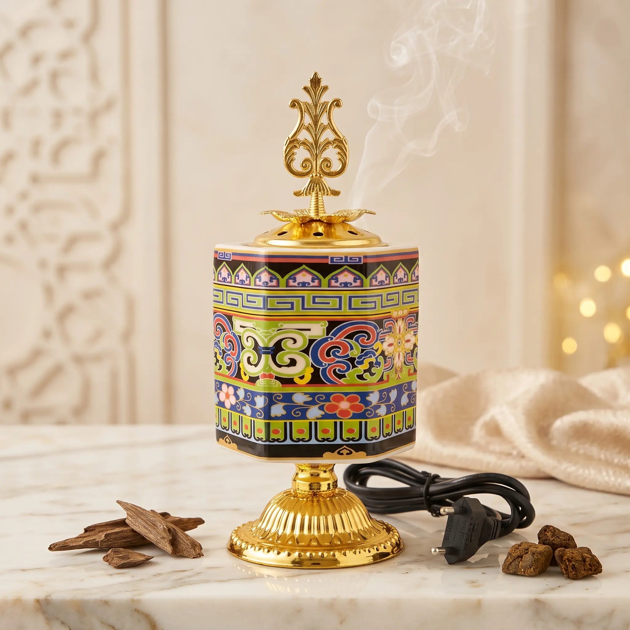 Blue Ceramic Burner