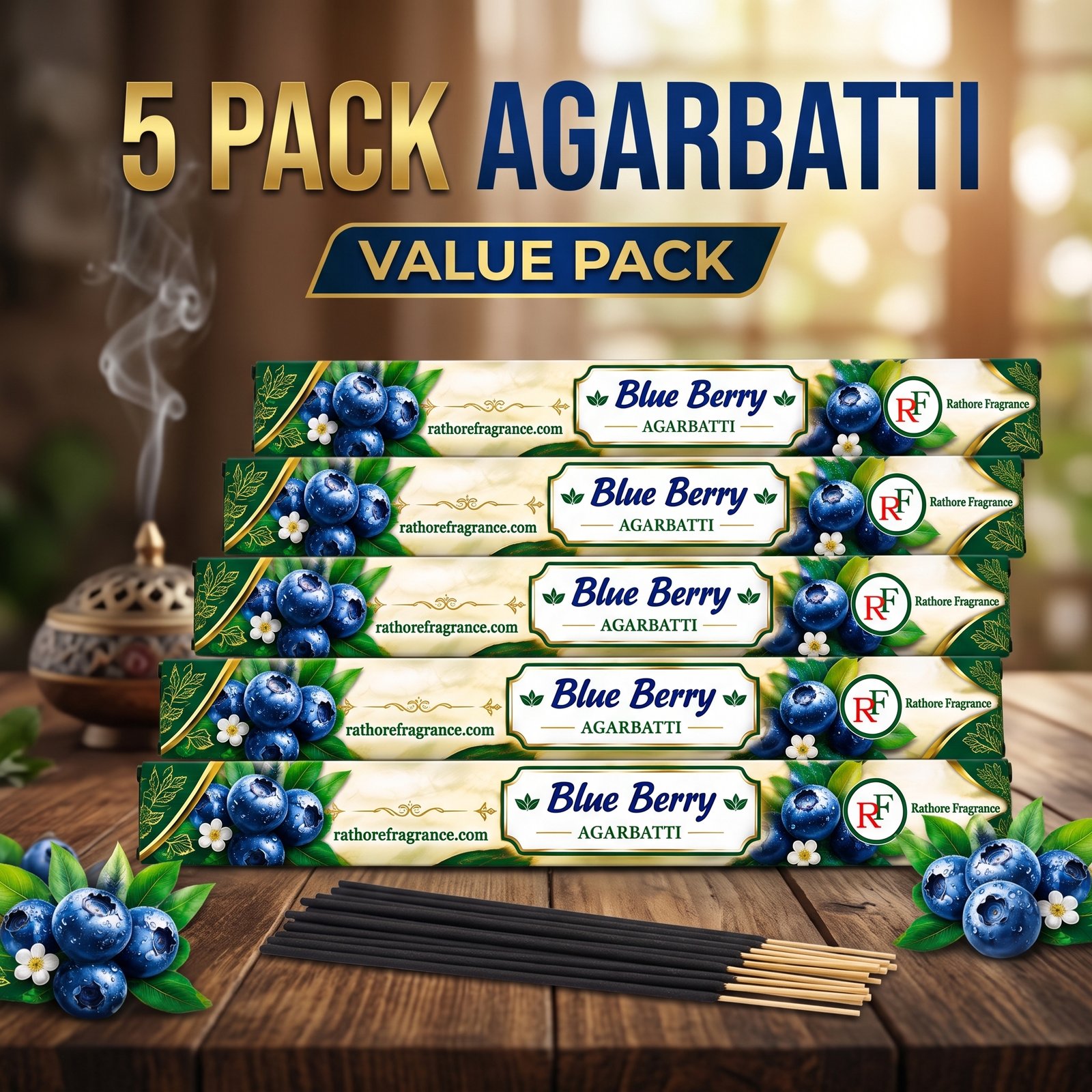 Agarbatti blueberry - Image 3